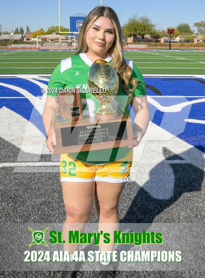 Thumbnail 3 in St. Mary's vs Prescott (AIA 4A Division Final - Awards) photogallery.