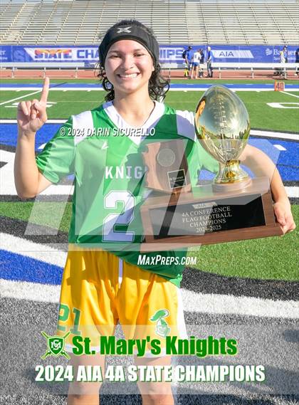 Thumbnail 3 in St. Mary's vs Prescott (AIA 4A Division Final - Awards) photogallery.