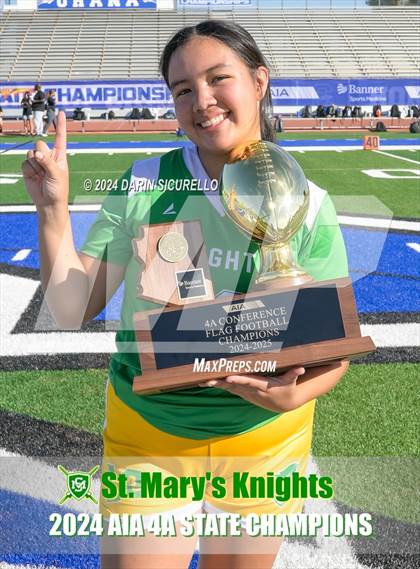 Thumbnail 1 in St. Mary's vs Prescott (AIA 4A Division Final - Awards) photogallery.
