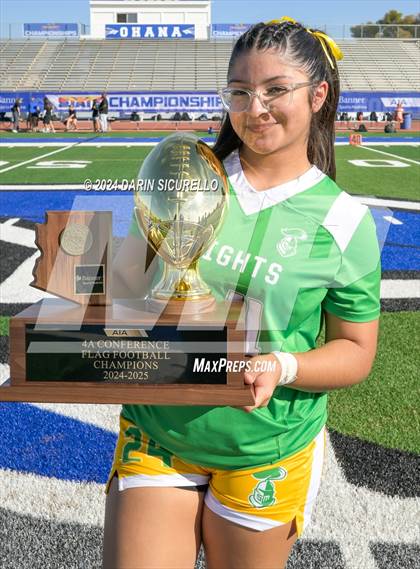 Thumbnail 1 in St. Mary's vs Prescott (AIA 4A Division Final - Awards) photogallery.