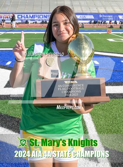 Thumbnail 3 in St. Mary's vs Prescott (AIA 4A Division Final - Awards) photogallery.