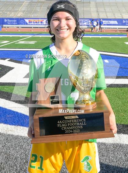 Thumbnail 1 in St. Mary's vs Prescott (AIA 4A Division Final - Awards) photogallery.