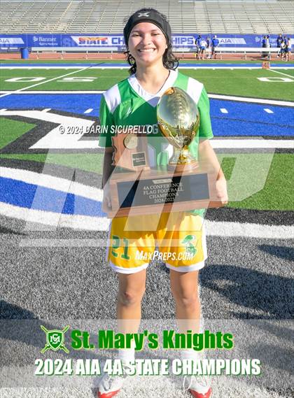 Thumbnail 3 in St. Mary's vs Prescott (AIA 4A Division Final - Awards) photogallery.