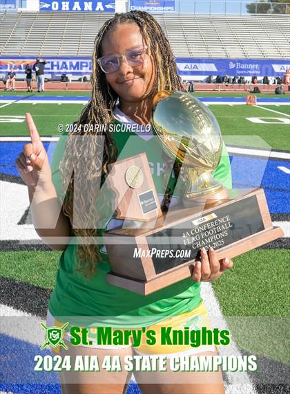 Thumbnail 3 in St. Mary's vs Prescott (AIA 4A Division Final - Awards) photogallery.