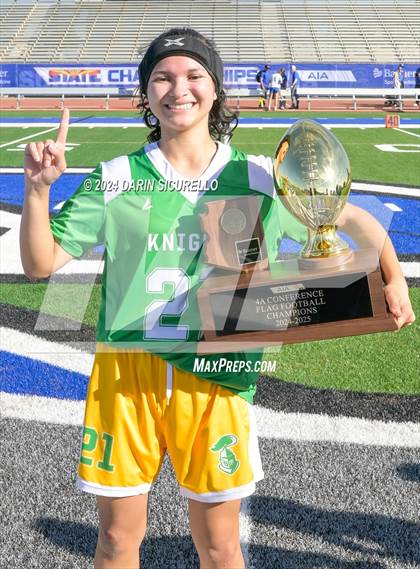 Thumbnail 2 in St. Mary's vs Prescott (AIA 4A Division Final - Awards) photogallery.