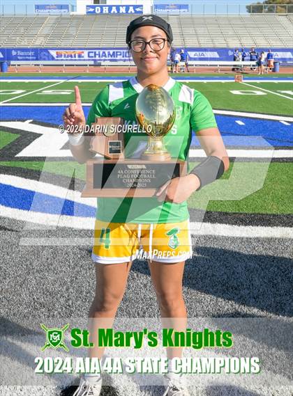 Thumbnail 1 in St. Mary's vs Prescott (AIA 4A Division Final - Awards) photogallery.
