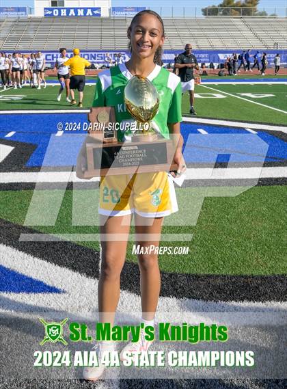 Thumbnail 3 in St. Mary's vs Prescott (AIA 4A Division Final - Awards) photogallery.