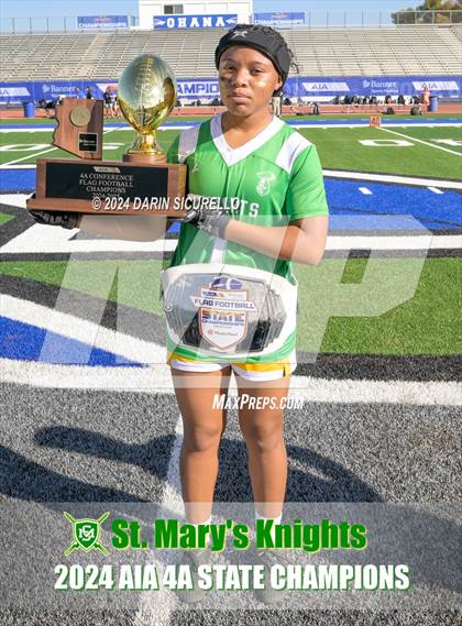 Thumbnail 2 in St. Mary's vs Prescott (AIA 4A Division Final - Awards) photogallery.