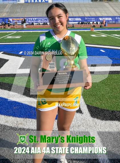 Thumbnail 3 in St. Mary's vs Prescott (AIA 4A Division Final - Awards) photogallery.