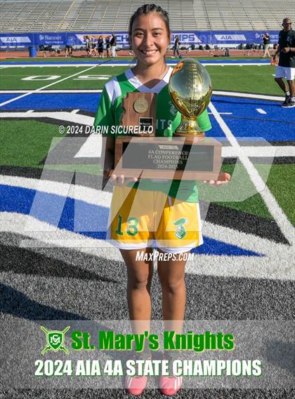 Thumbnail 1 in St. Mary's vs Prescott (AIA 4A Division Final - Awards) photogallery.
