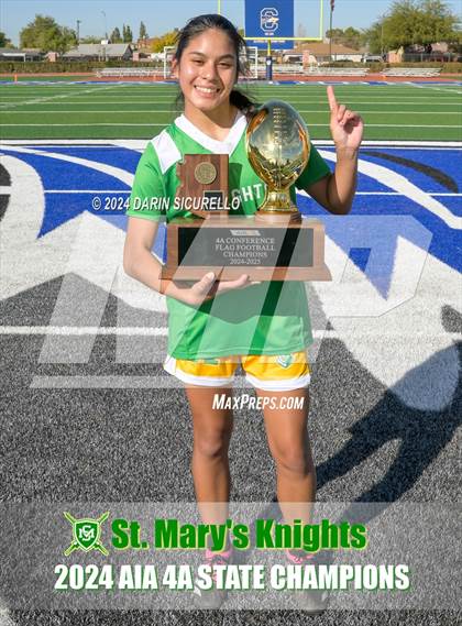 Thumbnail 1 in St. Mary's vs Prescott (AIA 4A Division Final - Awards) photogallery.