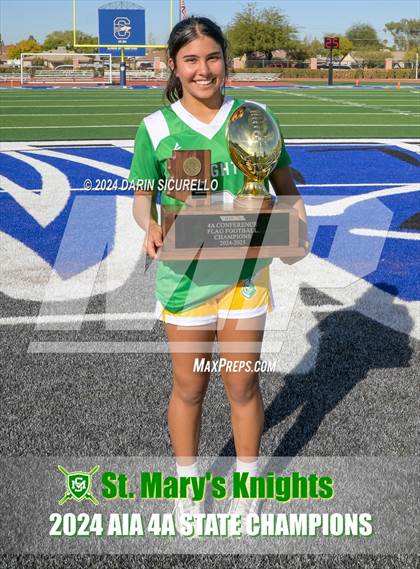 Thumbnail 3 in St. Mary's vs Prescott (AIA 4A Division Final - Awards) photogallery.