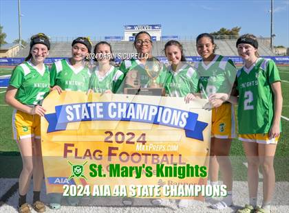 Thumbnail 3 in St. Mary's vs Prescott (AIA 4A Division Final - Awards) photogallery.