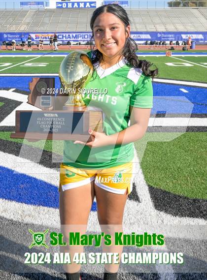Thumbnail 3 in St. Mary's vs Prescott (AIA 4A Division Final - Awards) photogallery.