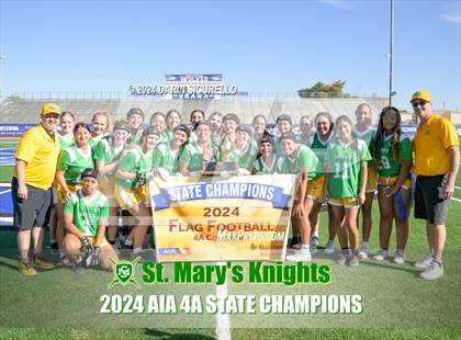 Thumbnail 3 in St. Mary's vs Prescott (AIA 4A Division Final - Awards) photogallery.