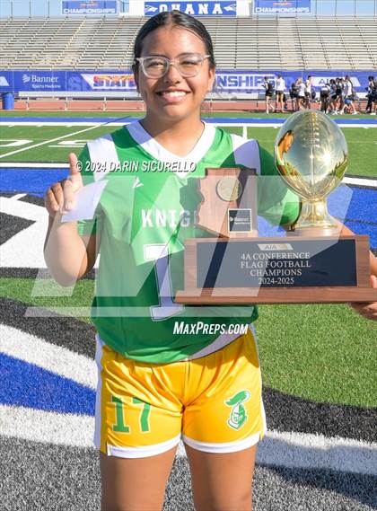 Thumbnail 1 in St. Mary's vs Prescott (AIA 4A Division Final - Awards) photogallery.
