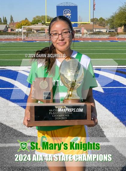 Thumbnail 3 in St. Mary's vs Prescott (AIA 4A Division Final - Awards) photogallery.