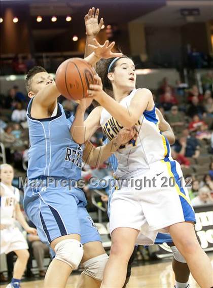 Thumbnail 3 in Newport Central Catholic vs. Boone County (2012 9th Region Girls Basketball Tournament) photogallery.