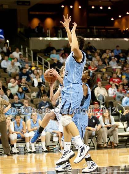 Thumbnail 1 in Newport Central Catholic vs. Boone County (2012 9th Region Girls Basketball Tournament) photogallery.
