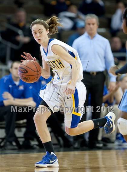 Thumbnail 2 in Newport Central Catholic vs. Boone County (2012 9th Region Girls Basketball Tournament) photogallery.