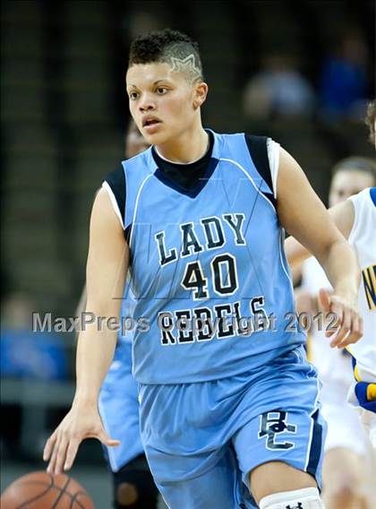 Thumbnail 2 in Newport Central Catholic vs. Boone County (2012 9th Region Girls Basketball Tournament) photogallery.