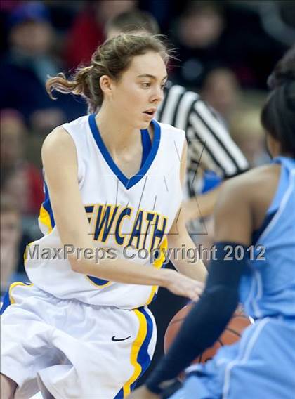 Thumbnail 1 in Newport Central Catholic vs. Boone County (2012 9th Region Girls Basketball Tournament) photogallery.