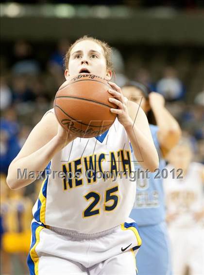 Thumbnail 3 in Newport Central Catholic vs. Boone County (2012 9th Region Girls Basketball Tournament) photogallery.