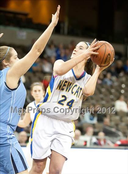 Thumbnail 1 in Newport Central Catholic vs. Boone County (2012 9th Region Girls Basketball Tournament) photogallery.