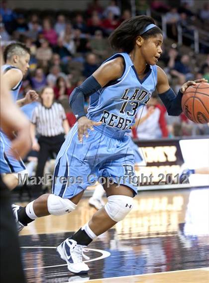 Thumbnail 2 in Newport Central Catholic vs. Boone County (2012 9th Region Girls Basketball Tournament) photogallery.