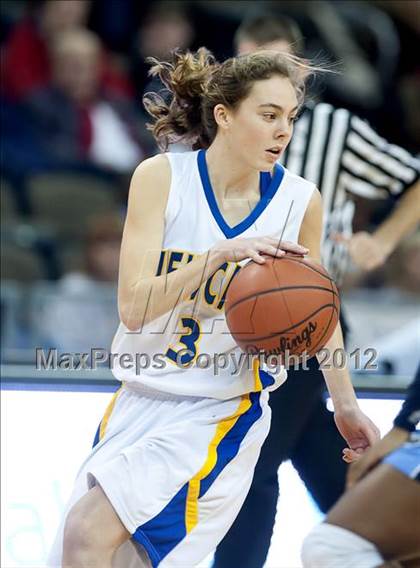 Thumbnail 3 in Newport Central Catholic vs. Boone County (2012 9th Region Girls Basketball Tournament) photogallery.