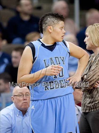 Thumbnail 2 in Newport Central Catholic vs. Boone County (2012 9th Region Girls Basketball Tournament) photogallery.