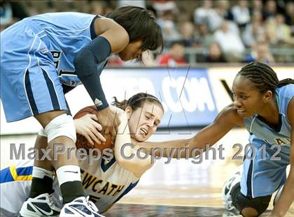 Thumbnail 3 in Newport Central Catholic vs. Boone County (2012 9th Region Girls Basketball Tournament) photogallery.