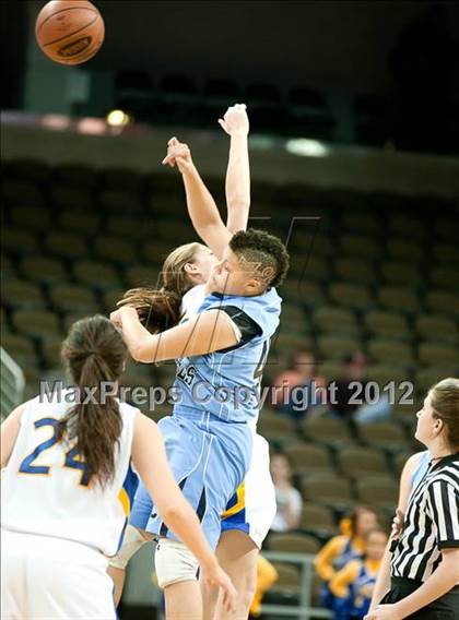 Thumbnail 2 in Newport Central Catholic vs. Boone County (2012 9th Region Girls Basketball Tournament) photogallery.