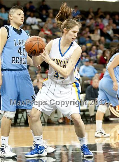 Thumbnail 2 in Newport Central Catholic vs. Boone County (2012 9th Region Girls Basketball Tournament) photogallery.