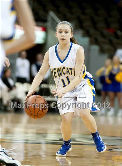 Thumbnail 3 in Newport Central Catholic vs. Boone County (2012 9th Region Girls Basketball Tournament) photogallery.