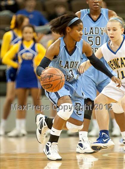 Thumbnail 1 in Newport Central Catholic vs. Boone County (2012 9th Region Girls Basketball Tournament) photogallery.
