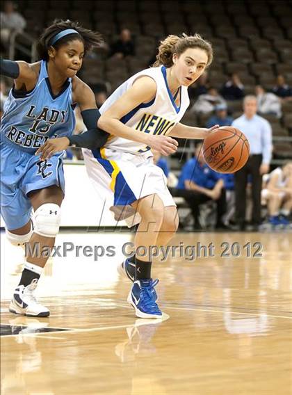 Thumbnail 2 in Newport Central Catholic vs. Boone County (2012 9th Region Girls Basketball Tournament) photogallery.