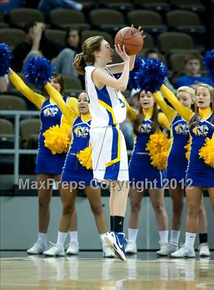 Thumbnail 3 in Newport Central Catholic vs. Boone County (2012 9th Region Girls Basketball Tournament) photogallery.