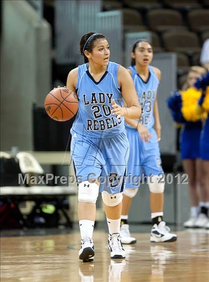 Thumbnail 3 in Newport Central Catholic vs. Boone County (2012 9th Region Girls Basketball Tournament) photogallery.