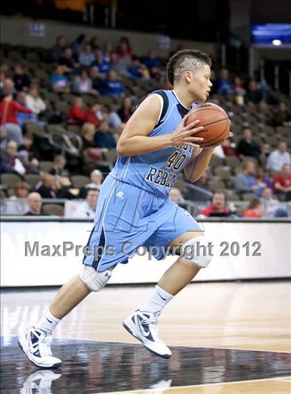 Thumbnail 1 in Newport Central Catholic vs. Boone County (2012 9th Region Girls Basketball Tournament) photogallery.
