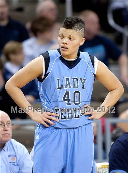 Thumbnail 3 in Newport Central Catholic vs. Boone County (2012 9th Region Girls Basketball Tournament) photogallery.