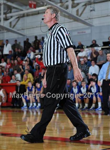 Thumbnail 1 in Meridian vs. Trico (IHSA Class 1A Norris City Sectional Championship) photogallery.
