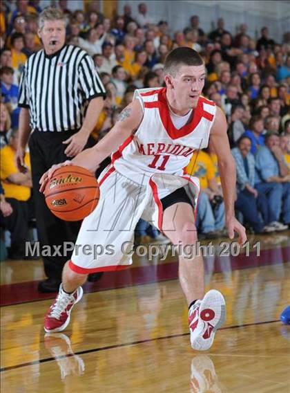 Thumbnail 1 in Meridian vs. Trico (IHSA Class 1A Norris City Sectional Championship) photogallery.