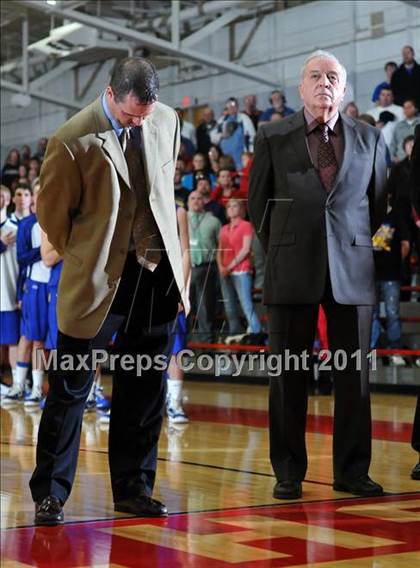 Thumbnail 1 in Meridian vs. Trico (IHSA Class 1A Norris City Sectional Championship) photogallery.