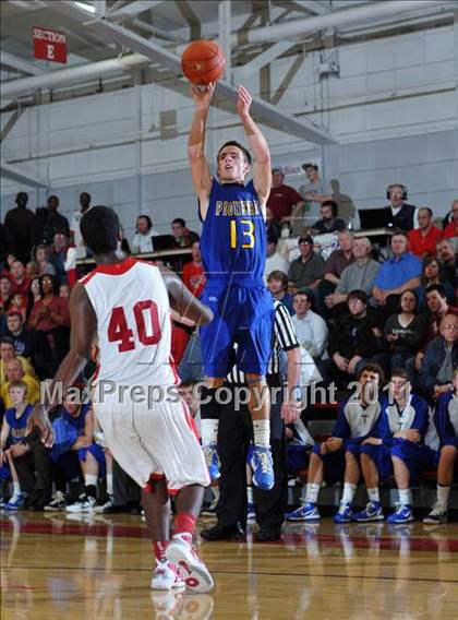 Thumbnail 2 in Meridian vs. Trico (IHSA Class 1A Norris City Sectional Championship) photogallery.