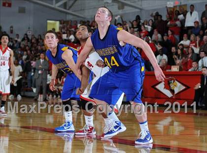 Thumbnail 2 in Meridian vs. Trico (IHSA Class 1A Norris City Sectional Championship) photogallery.