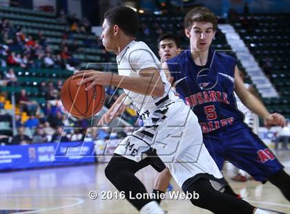 Thumbnail 2 in Middle Early College vs. AuSable Valley (NYSPHSAA Class C Semifinal) photogallery.