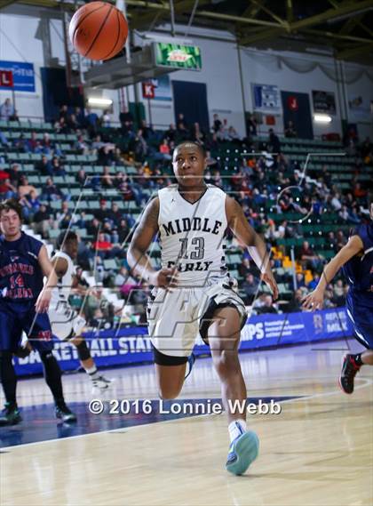 Thumbnail 3 in Middle Early College vs. AuSable Valley (NYSPHSAA Class C Semifinal) photogallery.