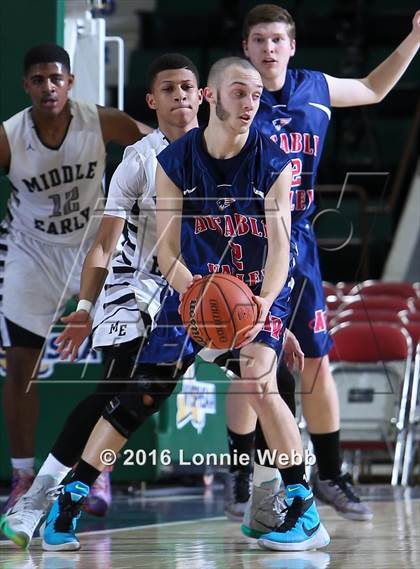 Thumbnail 3 in Middle Early College vs. AuSable Valley (NYSPHSAA Class C Semifinal) photogallery.