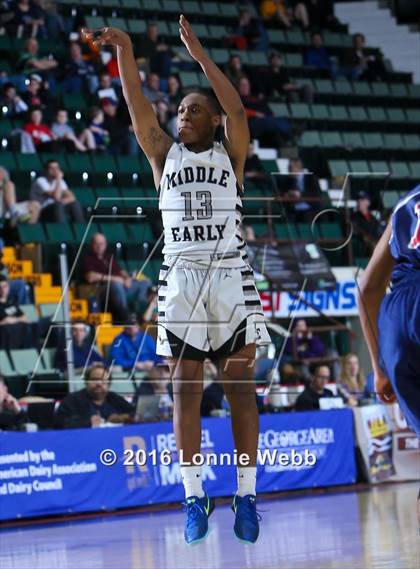 Thumbnail 3 in Middle Early College vs. AuSable Valley (NYSPHSAA Class C Semifinal) photogallery.